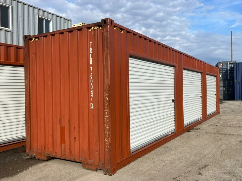 40FT High Cube Used Shipping Container with Roll-Up Door