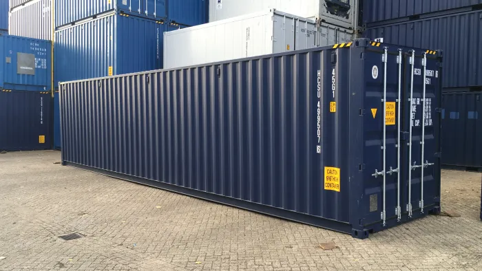 40FT High Cube Steel Floor Container