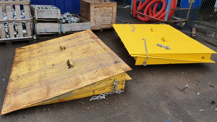 Container Ramp – Forklift-Compatible Steel Drive-In Plate - Image 2
